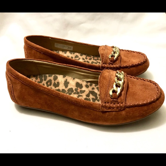 Vionic Shoes - Vionic Mesa Brown Suede Moccasin Size 9 Loafers
